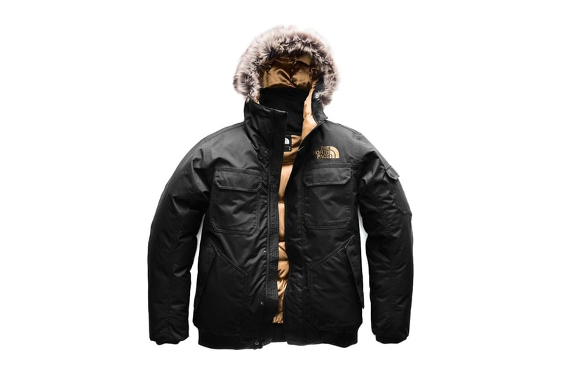 The North Face Copper Capsule Collection Release date drop info november 19 2018 web store nuptse 1996 gotham jacket coat bronze shiny metallic accent colorway black fur