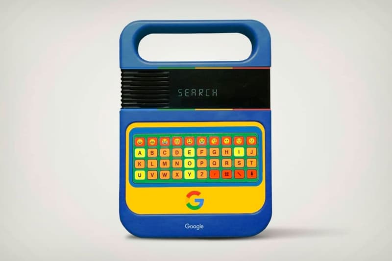Thomas Ollivier ReBirth Current Branding in 1990 retro vintage tech google twitter netflix google adobe etch-a-sketch instagram instant camera walkman sony cassette tape pager facebook motorola