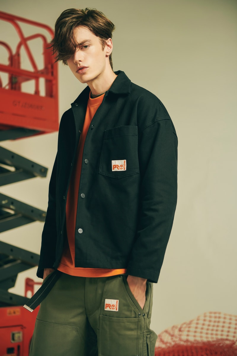 Timberland PRO® N. HOOLYWOOD FW18 Capsule 6-Inch Direct Attach Soft Toe Disrupter Pocket T shirt Zip  Hoodie Dungaree Worker Jacket Pants release date purchase buy now