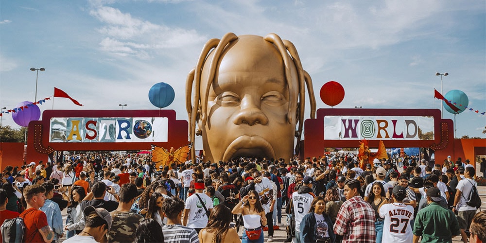 Foot District Hosts Astroworld-Themed Event For Launch Of Travis