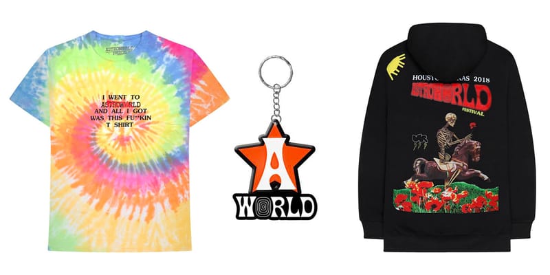 astroworld t shirt merch