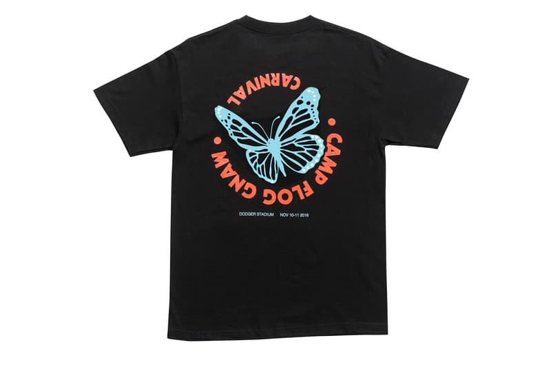 Tyler, The Creator Camp Flog Gnaw Carnival 2018 Merch baseball events golf wang hoodies t shirts Nalgene