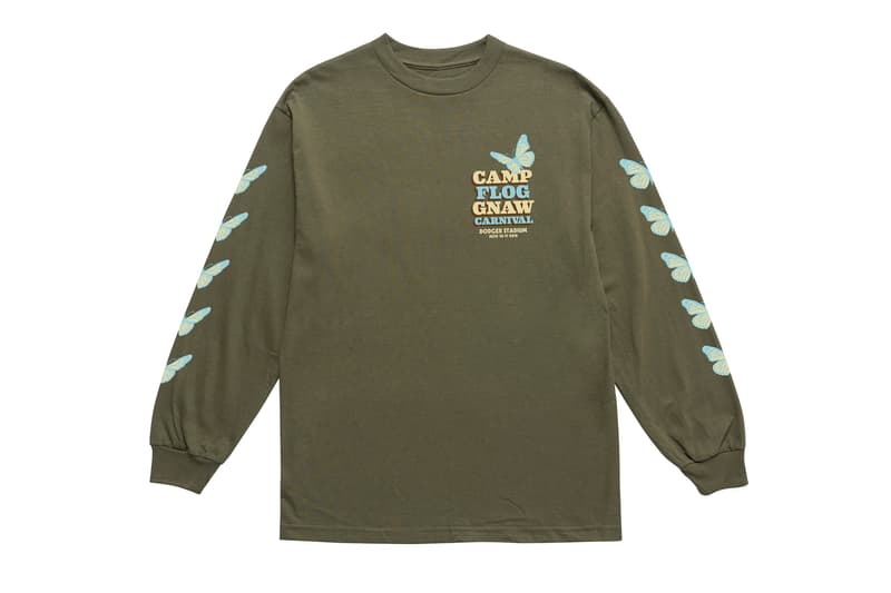 Tyler, The Creator Camp Flog Gnaw Carnival 2018 Merch baseball events golf wang hoodies t shirts Nalgene