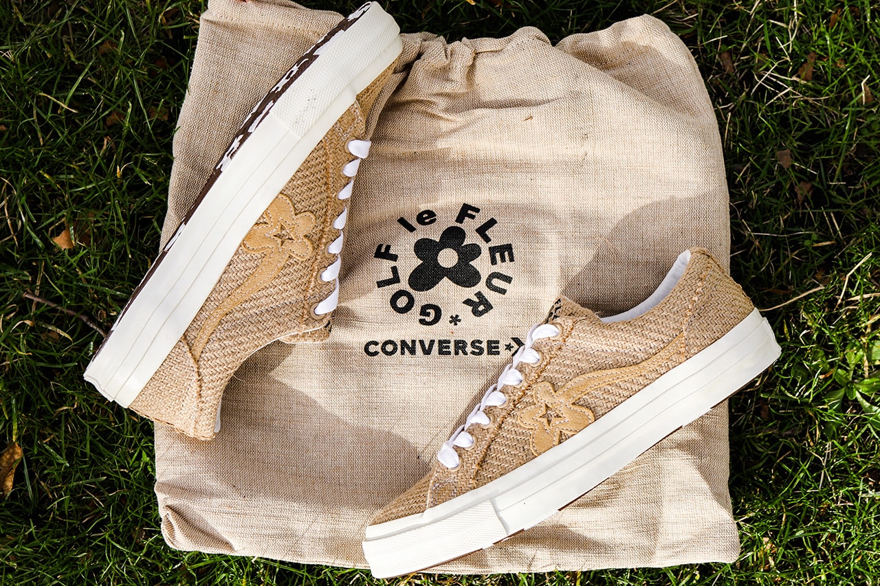 GOLF le FLEUR* x Converse "Burlap" One Star Closer First Look Tyler, The Creator Shoes Trainers Sneakers Kicks Footwear Cop Purchase Buy Release Date Details November 15 2018