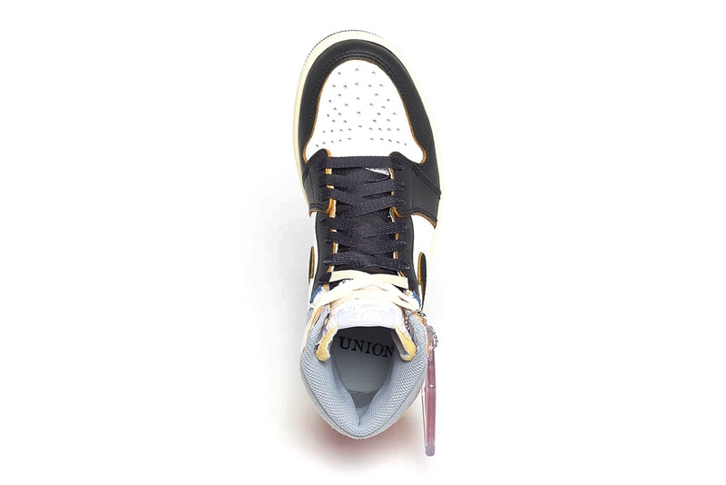 Union LA Air Jordan 1 Grade School Release White Varsity Red Wolf Grey Black kids sizes