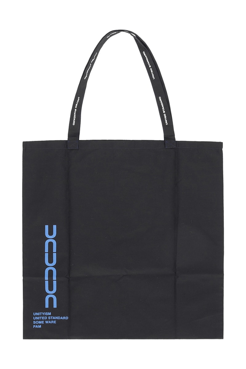 United Standard Capsule collection fall winter 2018 drop release virgil abloh some ware perks and mini pam collaboration sweater pants shirt tee print graphic tote bag lanyard