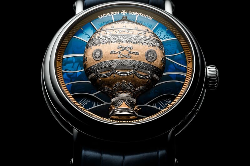 Vacheron Constantin Métiers d’Art Les Aérostiers watches timekeeping luxury Swiss french hot air balloon gold handmade