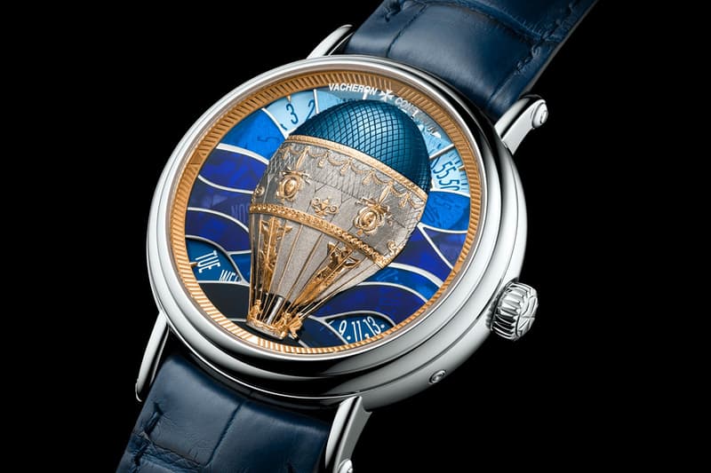 Vacheron Constantin Métiers d’Art Les Aérostiers watches timekeeping luxury Swiss french hot air balloon gold handmade 