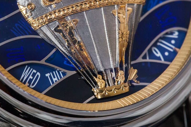 Vacheron Constantin Métiers d’Art Les Aérostiers watches timekeeping luxury Swiss french hot air balloon gold handmade