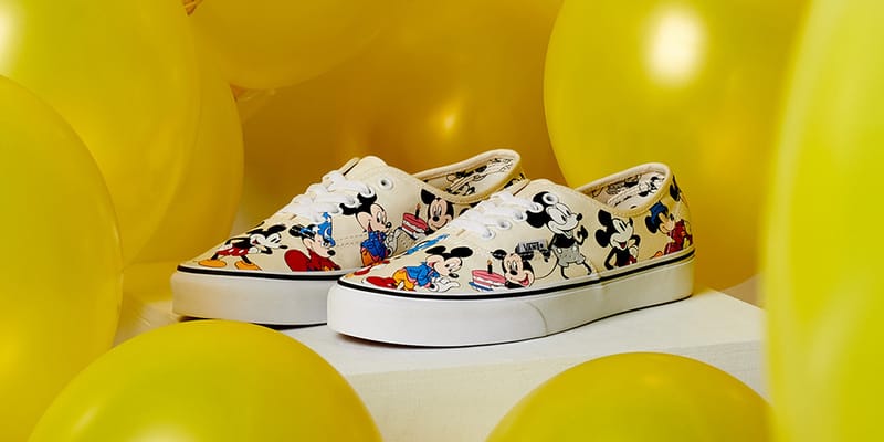 vans and mickey mouse