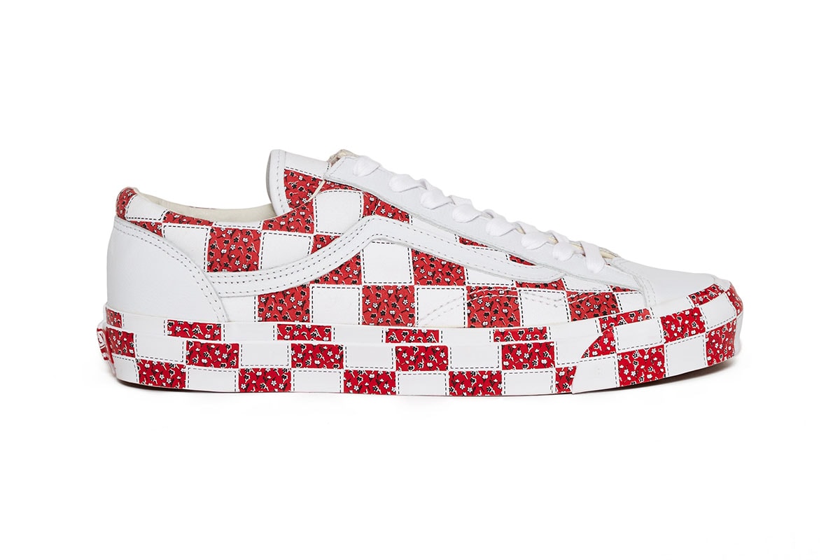 Vans for Opening Ceremony Quilt Pack Release Date info price og vans style 36 sneaker black white red colorway