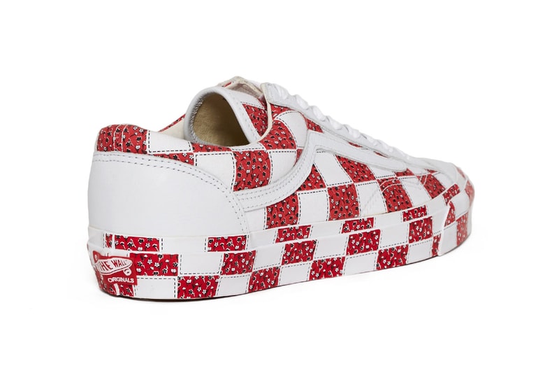 Vans for Opening Ceremony Quilt Pack Release Date info price og vans style 36 sneaker black white red colorway
