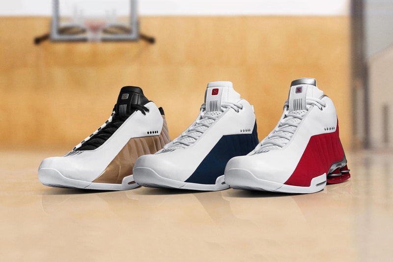 Vince Carter Wears Nike Shox BB4 2018 NBA Season sneaker shoes kicks toronto raptors VC air canada half man half amazing vinsanity NBA  Atlanta Hawks