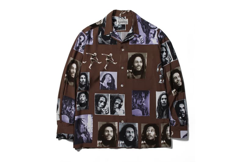 Wacko Maria Bob Marley Collection available now shop online hawaiian shirt price fatigue jacket hoodie crewneck t-shirt