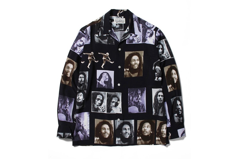 Wacko Maria Bob Marley Collection available now shop online hawaiian shirt price fatigue jacket hoodie crewneck t-shirt