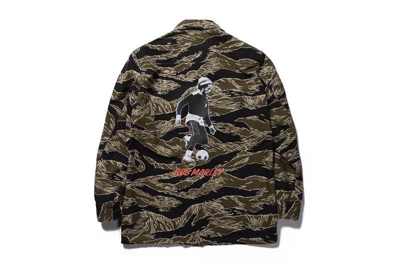 Wacko Maria Bob Marley Collection available now shop online hawaiian shirt price fatigue jacket hoodie crewneck t-shirt
