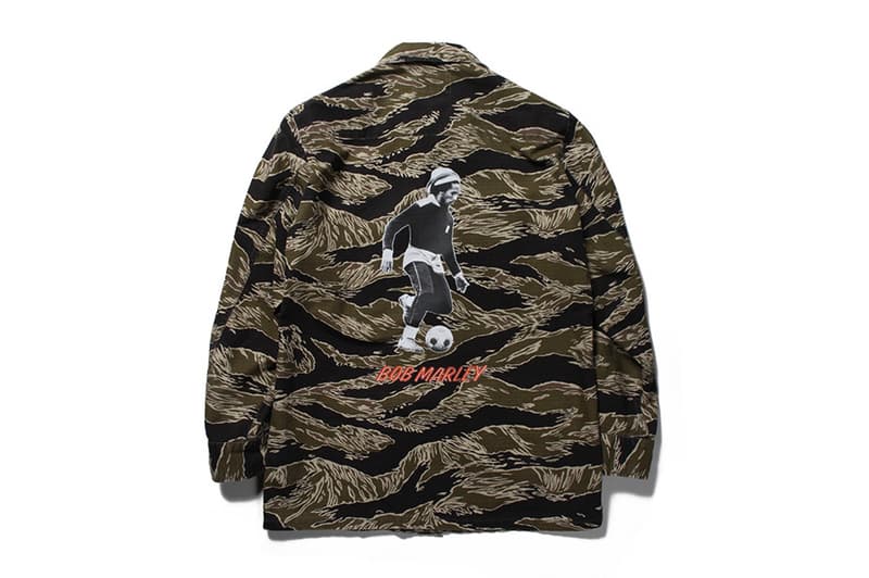 Wacko Maria Bob Marley Collection available now shop online hawaiian shirt price fatigue jacket hoodie crewneck t-shirt