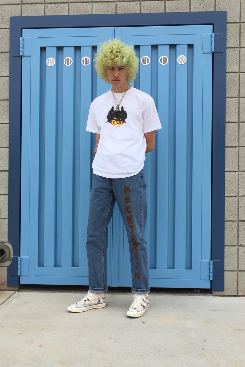 wyatt navarro tyler the creator converse artist series camp flog gnaw sneakers shoes white blue orange november fall winter 2018 chuck taylor all star leak leaked image picture instagram