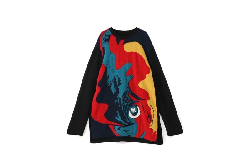 Yohji Yamamoto x Cyborg 009 Collection Info  Shotaro Ishinomori dr skull Shōnen Jump skull black ghost anime manga sweaters fashion long-sleeve tees uppers collection capsule collaborations Japan 