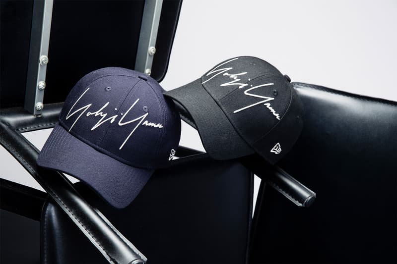 yohji yamamoto New Era collaboration capsule collection hat snap back tee shirt longsleeve back pack stadium varsity jacket japan drop release date info november 10 2018 buy