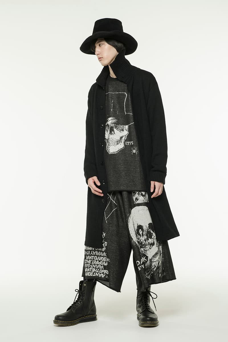 S'yte Yohji Yamamoto Jacquard Knit collection reissue 6.1 the men release sweater hakama pant culotte men women japan the store november 2018