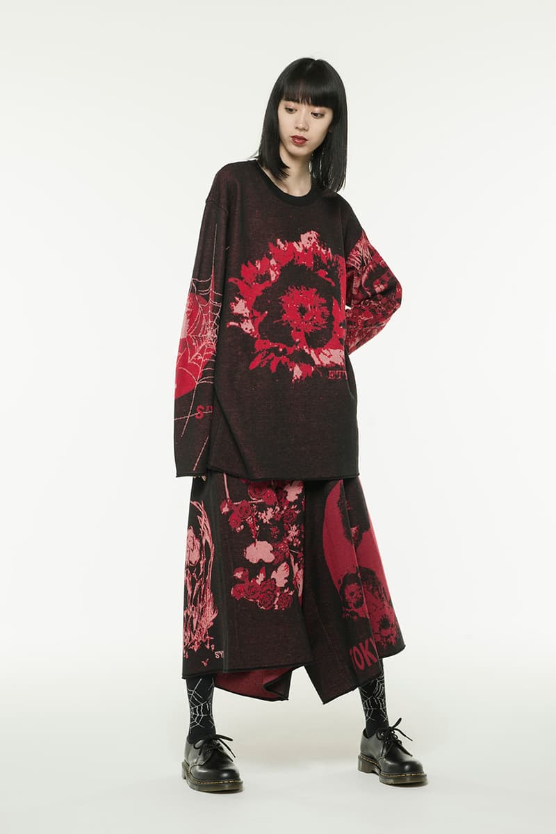 S'yte Yohji Yamamoto Jacquard Knit collection reissue 6.1 the men release sweater hakama pant culotte men women japan the store november 2018
