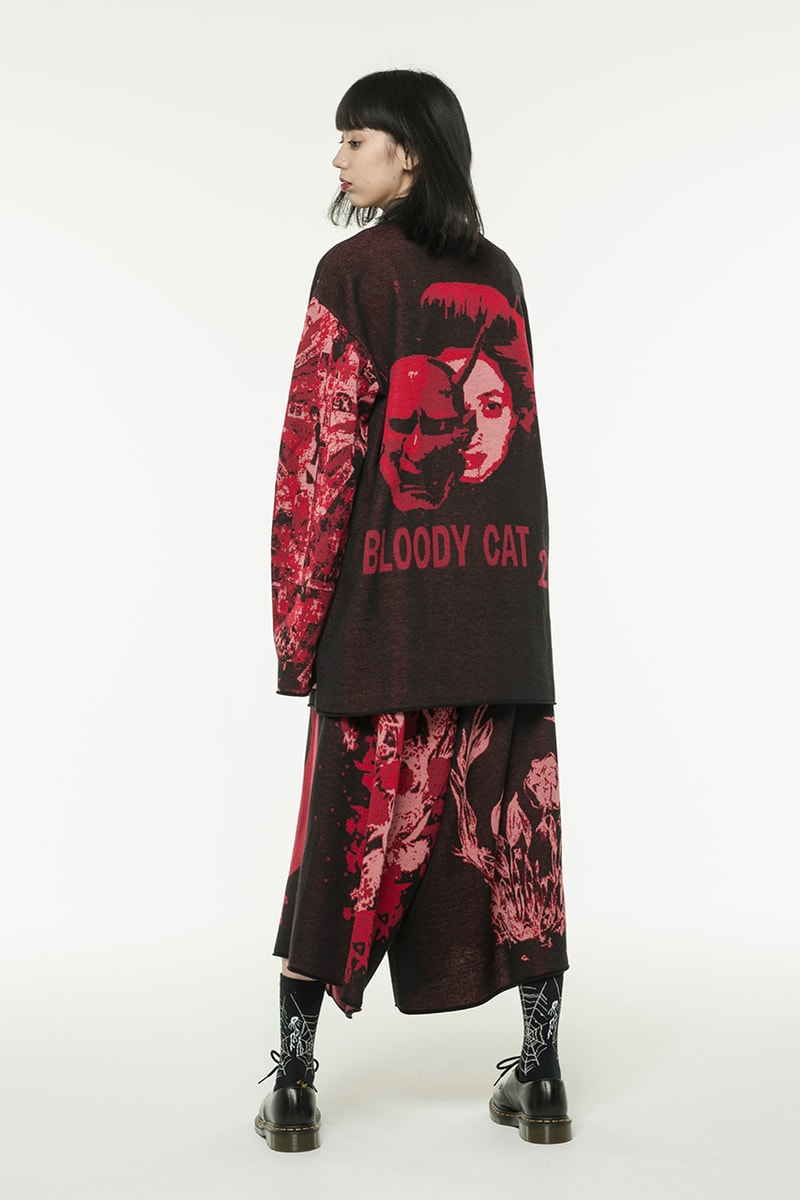 S'yte Yohji Yamamoto Jacquard Knit collection reissue 6.1 the men release sweater hakama pant culotte men women japan the store november 2018