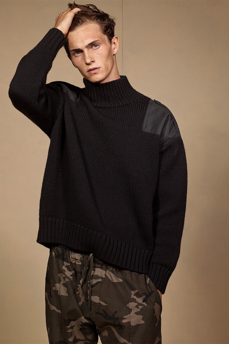 Zara "SRPLS" 2018 Lookbook Fashion Clothing Collection Cop Purchase Buy Items Military Streetwear Utilitarian Army Navy Khaki Bomber Camouflage Coat