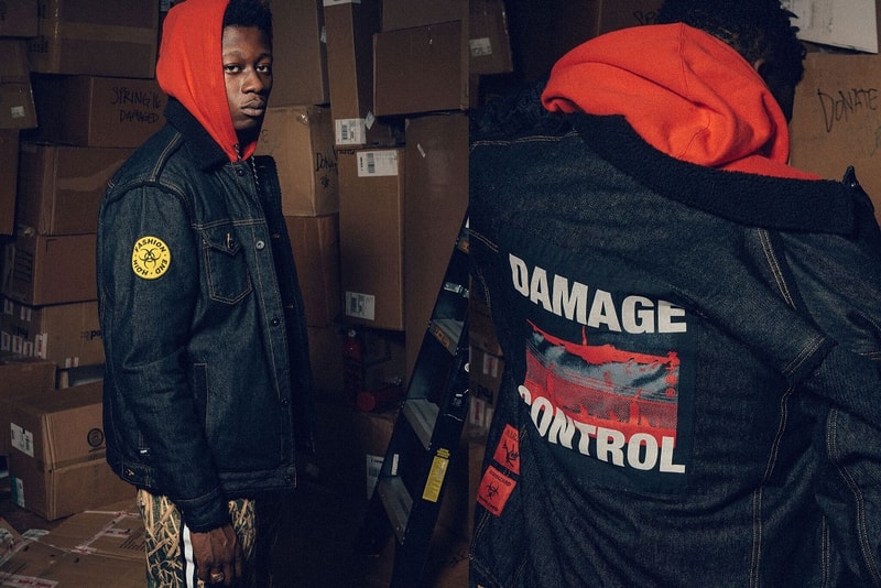 10 deep 10deep winter fall 2018 2019 fw18 fw19 man on fire collection lookbook jackets t shirts hoodies sweaters sweatshirts denim outerwear beanie coats info buy release prices details