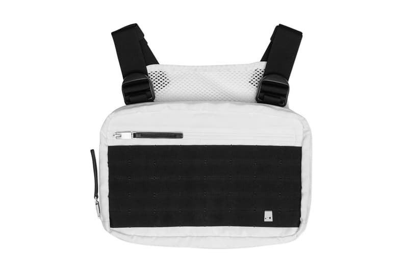 1017 ALYX 9SM Chest Rig Bag Contrast black white fall winter 2018 studio