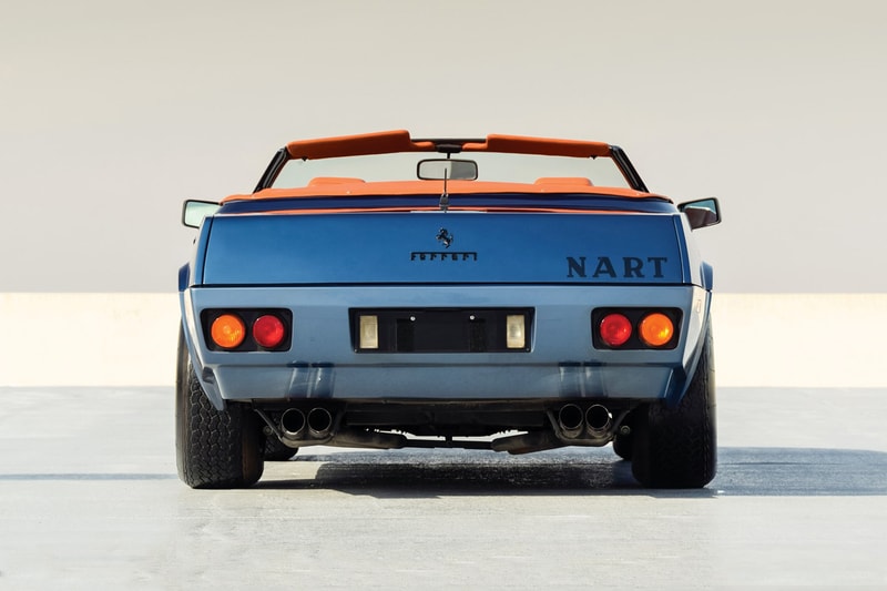1971 Ferrari 3365 GTB/4 Daytona NART Spider Giovanni Michelotti auction bid car automobile vintage price sothebys luigi chinetti