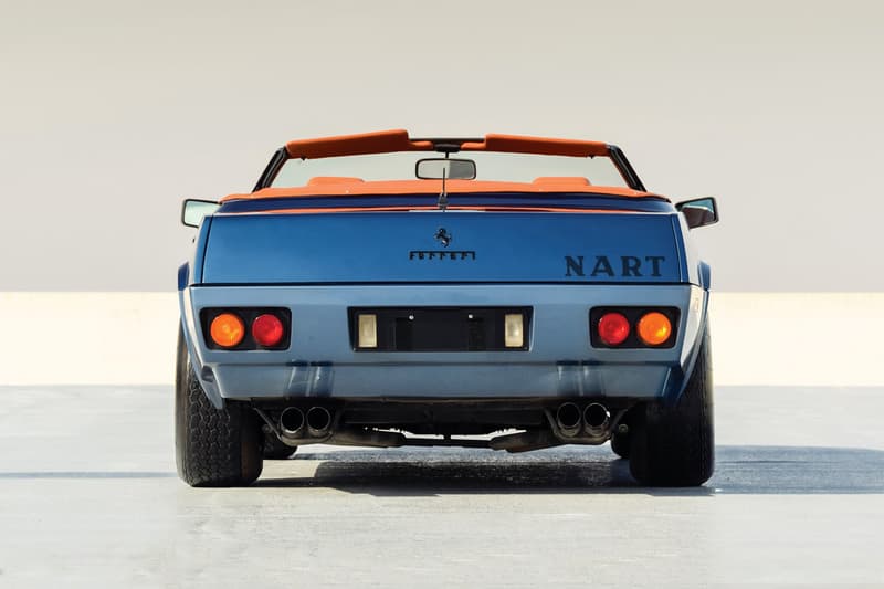 1971 Ferrari 3365 GTB/4 Daytona NART Spider Giovanni Michelotti auction bid car automobile vintage price sothebys luigi chinetti