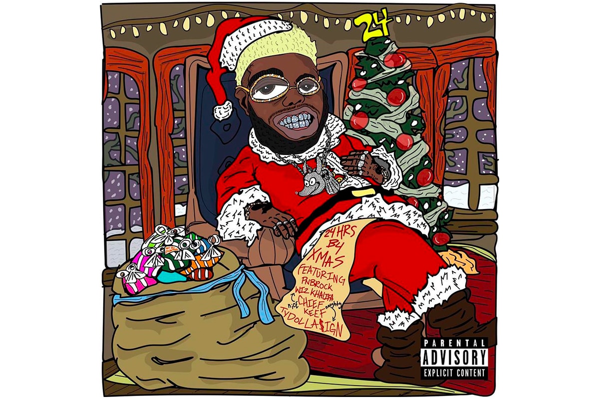 24hrs B4 XMAS EP Stream Ty Dolla $ign Wiz Khalifa Chief Keef PnB Rock New Songs Tracks 2018 MORNING INTERGRITY HUH keys to my ride FITNESS 100,20,10