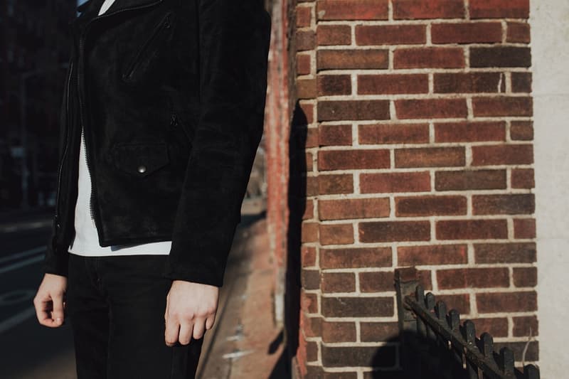 15y Schott nyc 3sixteen roughout perfecto jacket year anniversary leather black outerwear collab collaboration december fw18 fall winter 2018 2019 horween 15 year