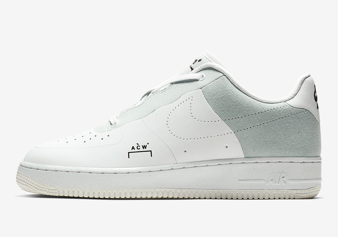 a cold wall x nike air force 1 low white
