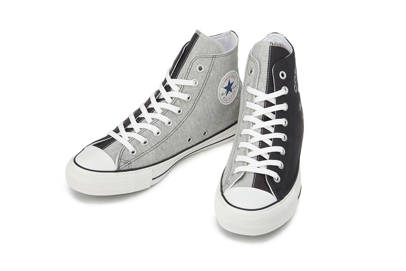 Converse Japan Chuck Taylor Hi "COMBISWEAT" Drop release date info december 18 2018 sweater pants material cotton turquoise grey black blue patchwork