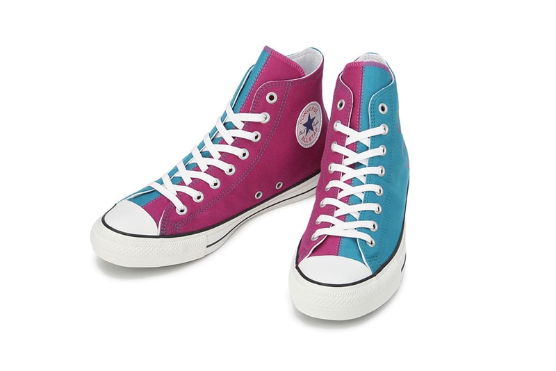 Converse Japan Chuck Taylor Hi "COMBISWEAT" Drop release date info december 18 2018 sweater pants material cotton turquoise grey black blue patchwork