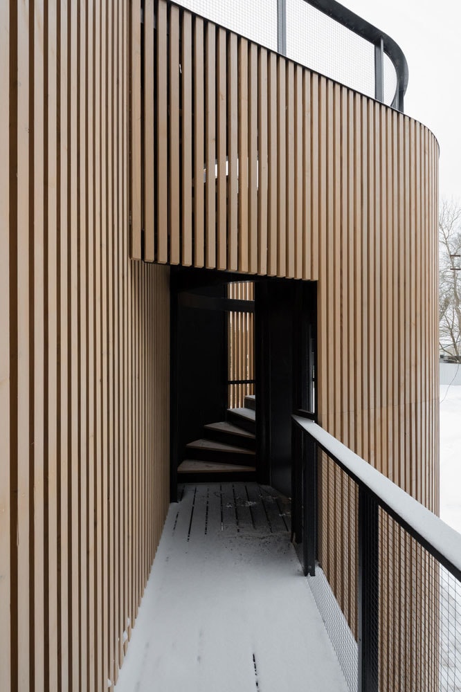le atelier kino house russia cabin wood interior design cabin