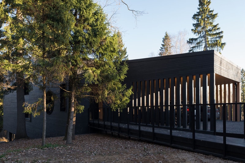 le atelier kino house russia cabin wood interior design cabin