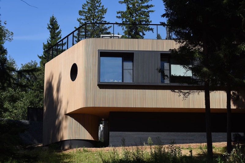 le atelier kino house russia cabin wood interior design cabin