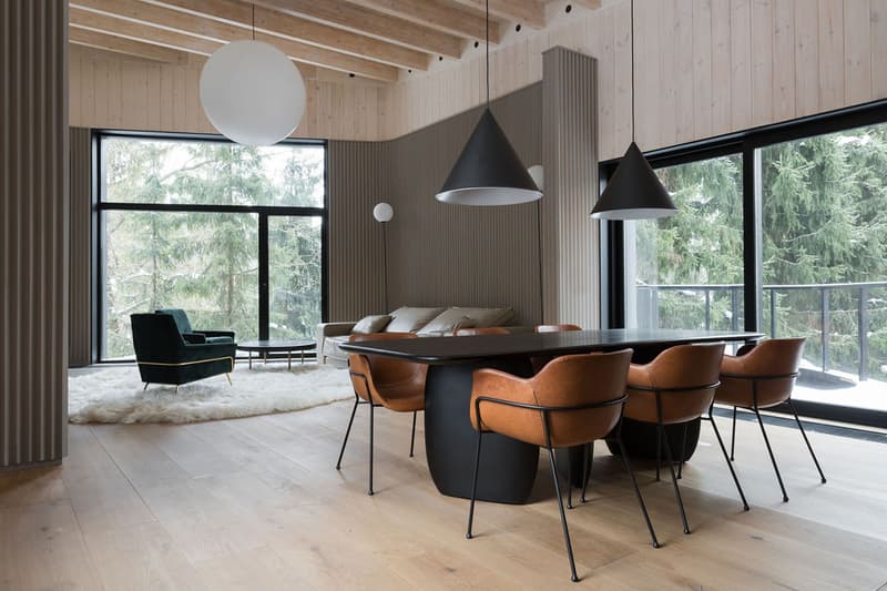 le atelier kino house russia cabin wood interior design cabin