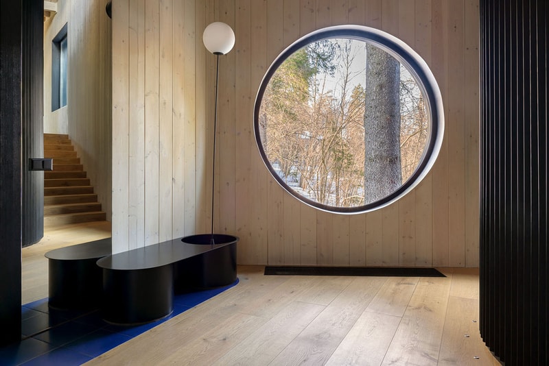 le atelier kino house russia cabin wood interior design cabin