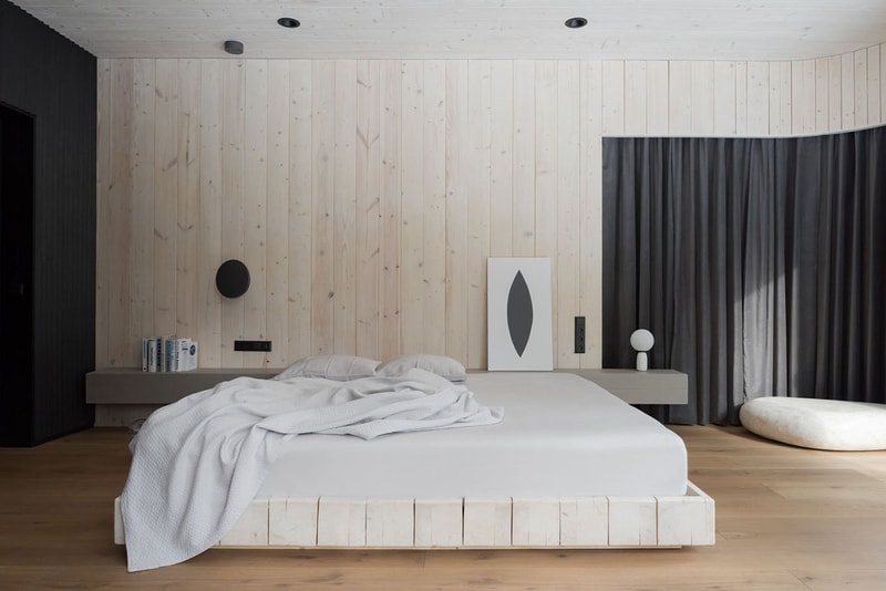 le atelier kino house russia cabin wood interior design cabin