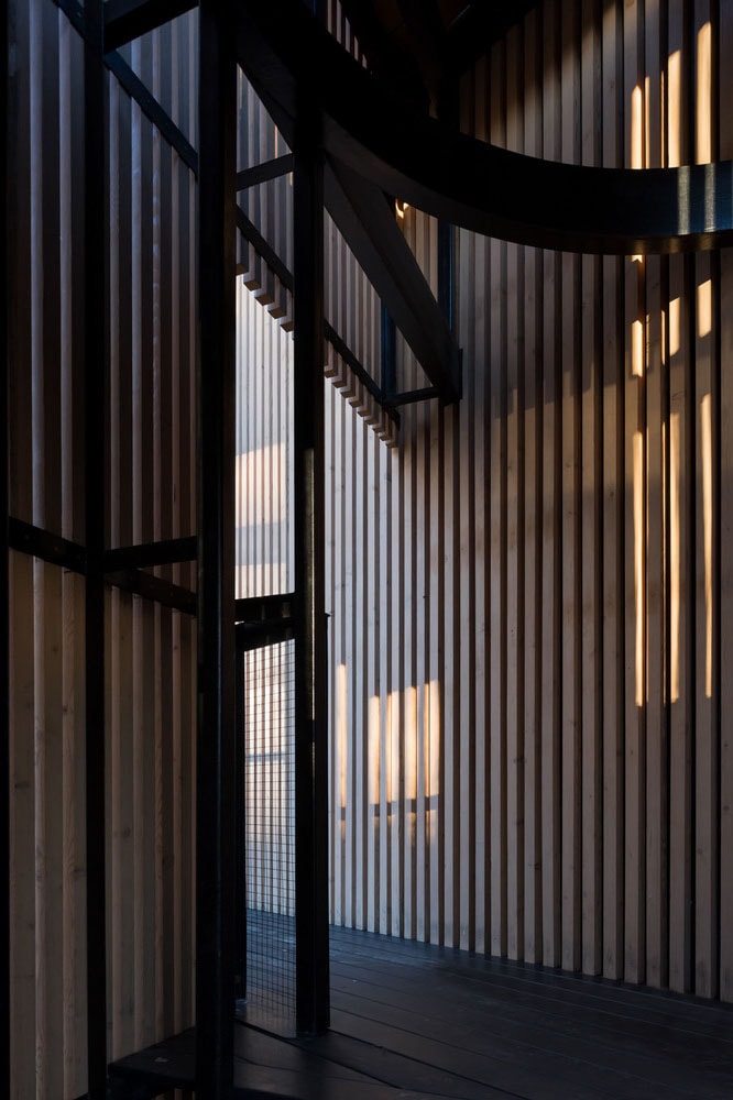 le atelier kino house russia cabin wood interior design cabin