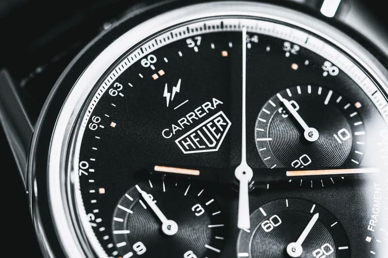 Fragment design Hiroshi TAG Heuer Carrera 02 watches hiroshi fujiwara timepiece rare collectors fragment bolt movement automatic watches mechanical 