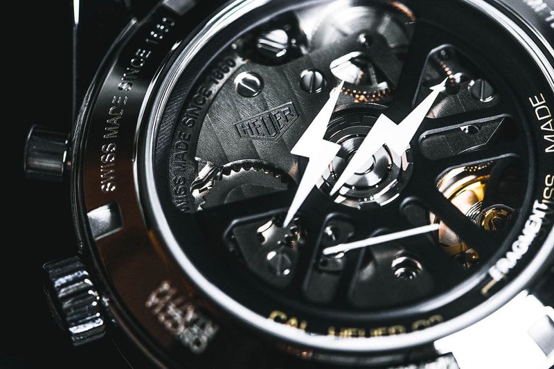 Fragment design Hiroshi TAG Heuer Carrera 02 watches hiroshi fujiwara timepiece rare collectors fragment bolt movement automatic watches mechanical