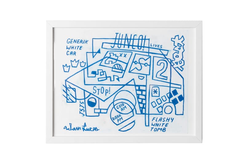 Advent Calendar Day 18: Adam Lucas Original Framed Drawing