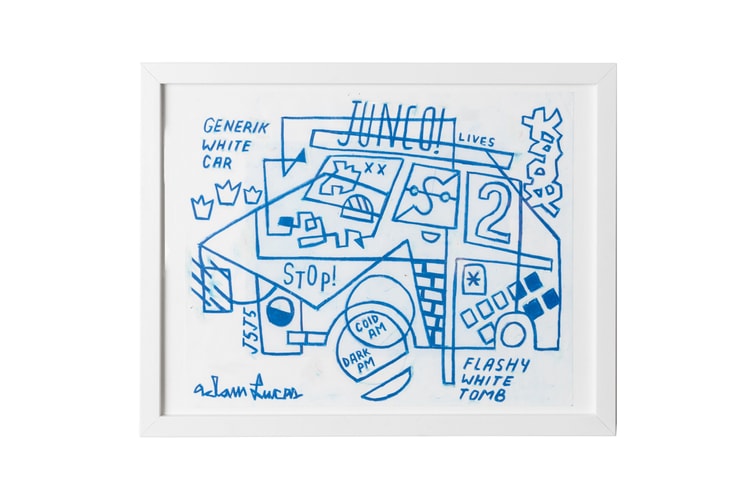 Advent Calendar Day 18: Adam Lucas Original Framed Drawing