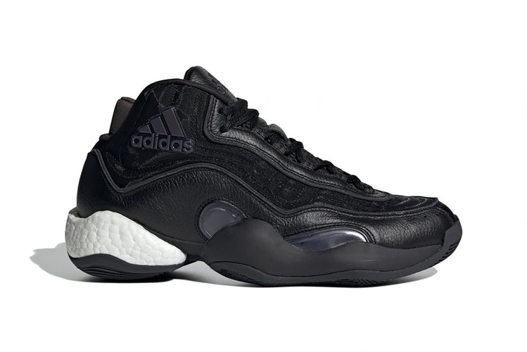 adidas 98 X Crazy BYW's "Core Black" Colorway is Perfect for Monochrome