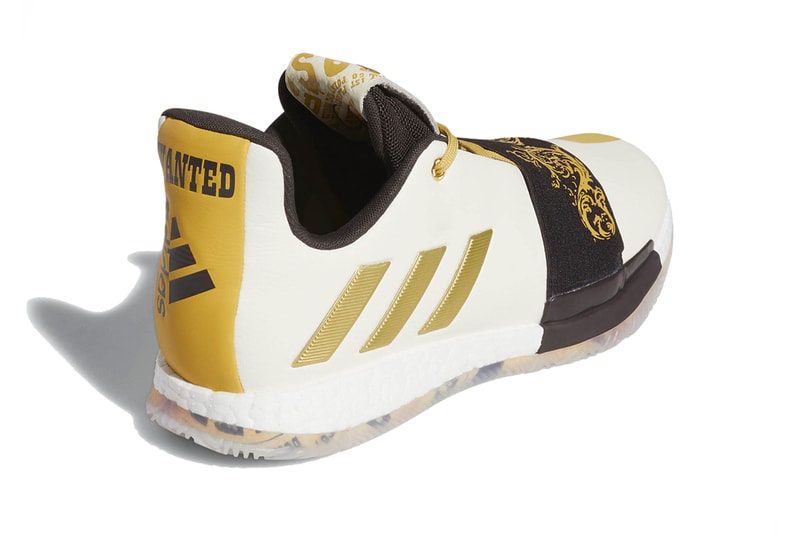 adidas harden vol 3 wanted release info footwear james harden the beard stepback white gold black